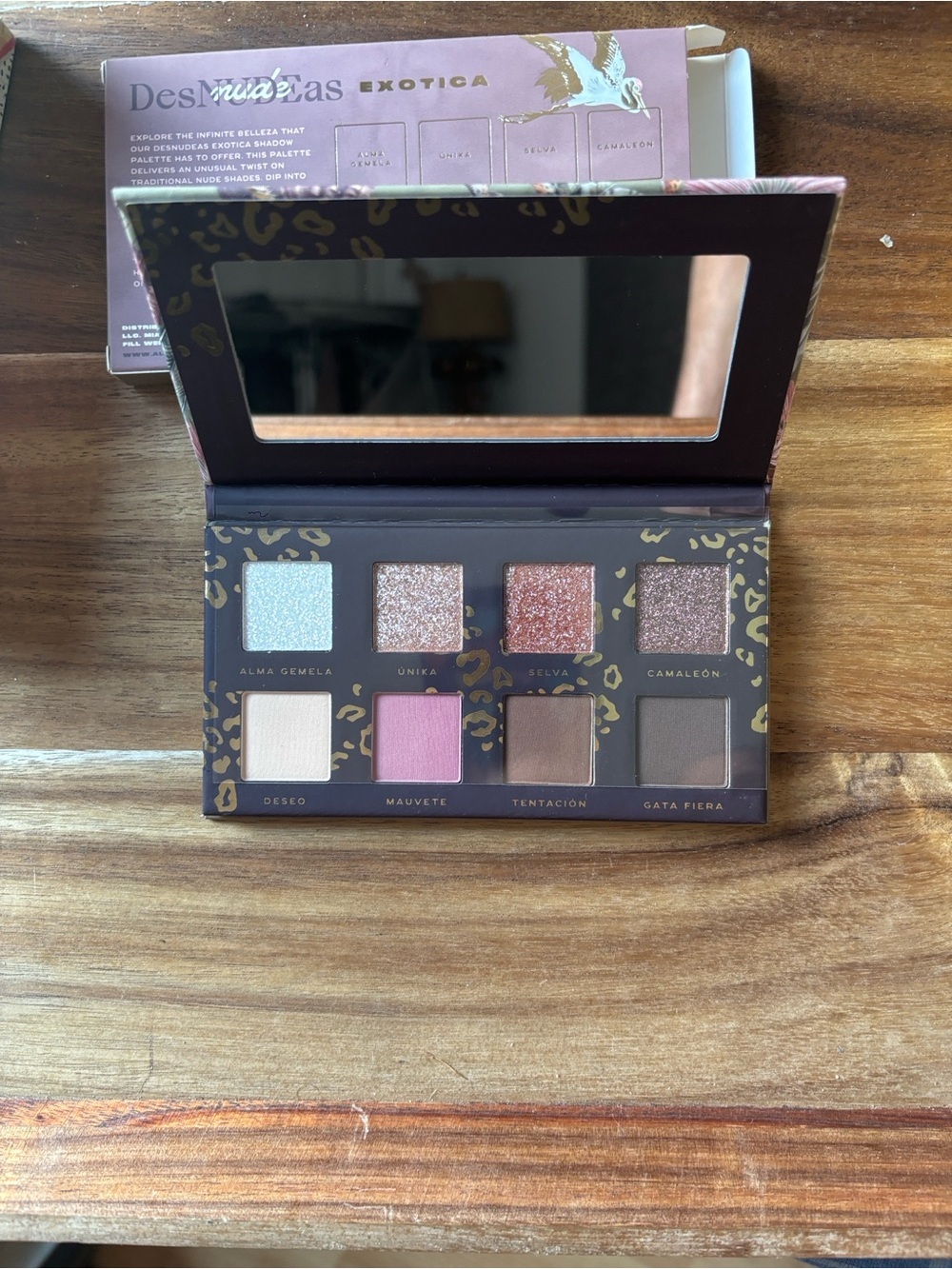 Alamar Cosmetics DesNUDEas Exotica Pressed Pigment Palette NEW - Picture 3 of 3